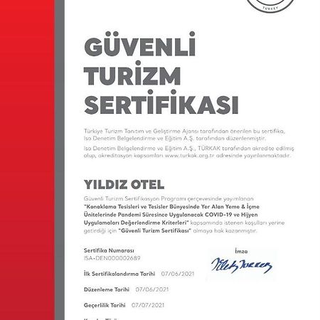 Yildiz Hotel Fatsa エクステリア 写真