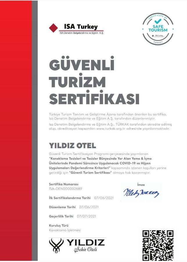 Yildiz Hotel Fatsa エクステリア 写真